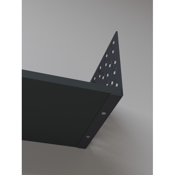 Полка навесная 17х80х22 см из ЛДСП Антрацит 380999 -
                                                        Фото 2